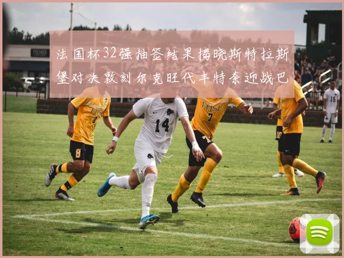 法国杯32强抽签结果揭晓斯特拉斯堡对决敦刻尔克旺代丰特奈迎战巴黎圣日耳曼